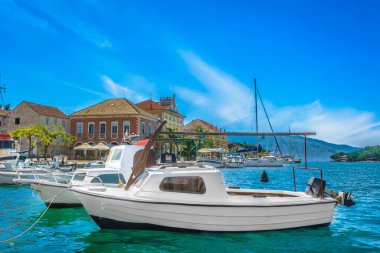 Bir Akdeniz Adası Hvar yaz.