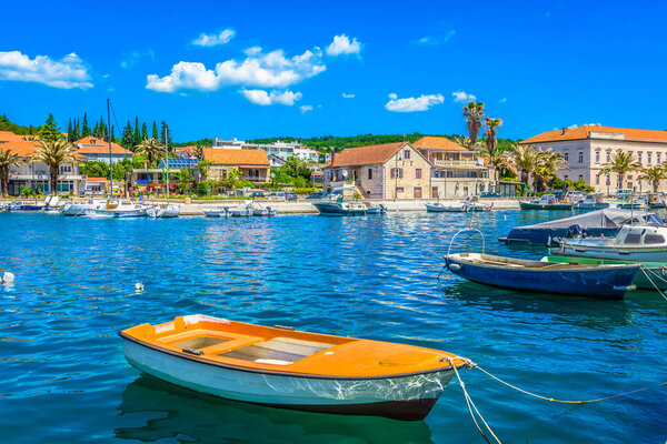 Fishing place island Croatia.