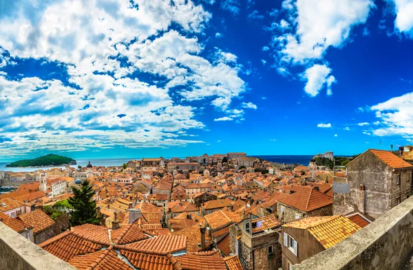 Dubrovnik City Walls Croatia. — Stock Photo, Image