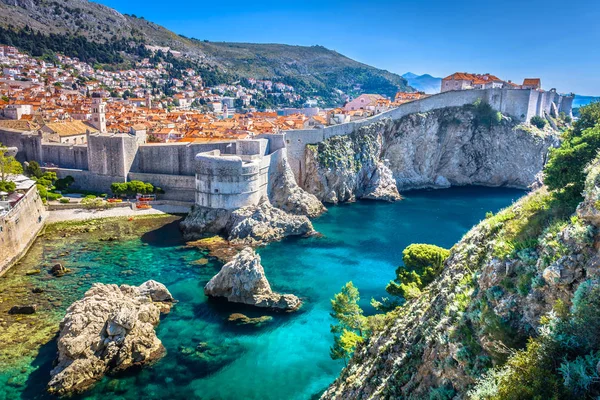 Město Dubrovník Chorvatsko. — Stock fotografie