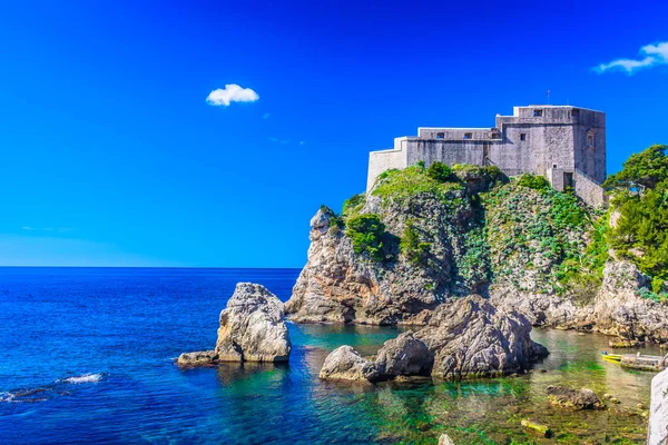 Dubrovnik Kroatië strand. — Stockfoto