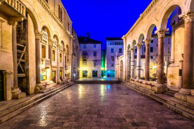 Peristil Meydanı Split.