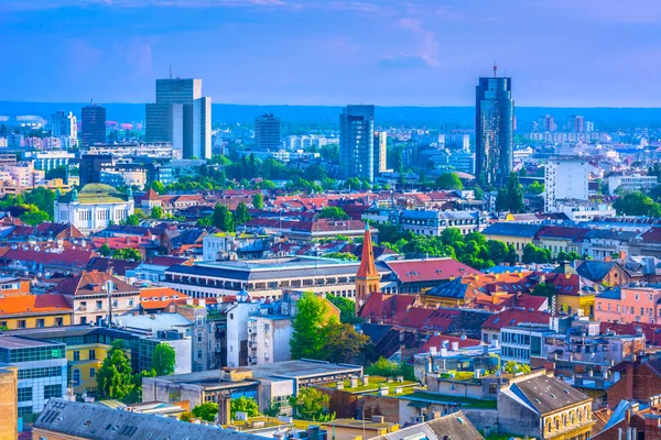 Zagreb capital Croatia. — Stock Photo, Image