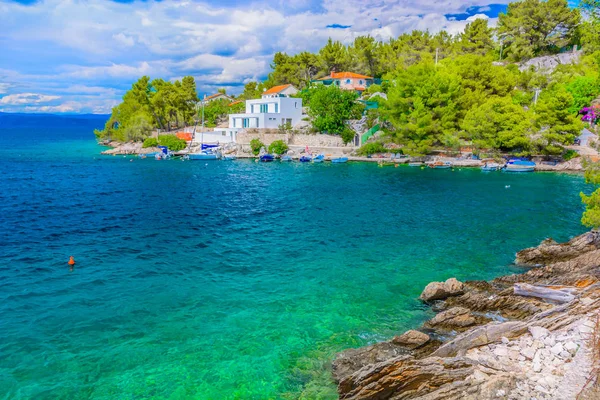 Strand eiland Solta. — Stockfoto