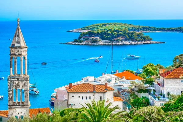 Costa insular de Hvar . — Foto de Stock