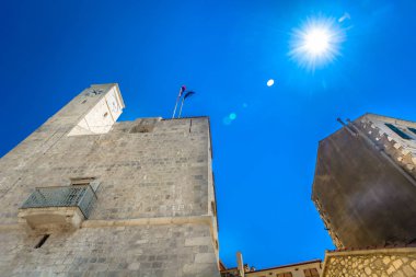 Komiza eski ortaçağ mimarisi.