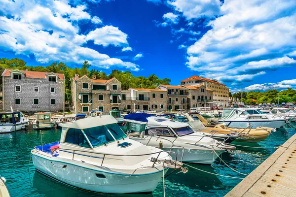 Makarska Dalmatia Adriatic Sea Scenic View Makarska Colorful Scenery Croatia — Stock Photo, Image