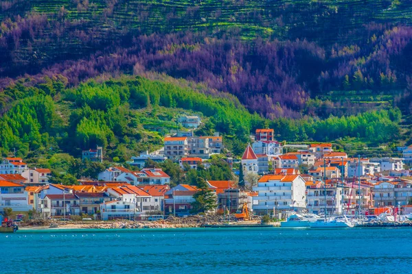Podstrana Coastal Town Seafront Seafront View Podstrana Small Town Dalmatia — Stock Photo, Image