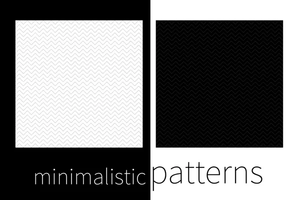 Minimalistic monochrome pattern — Stock vektor