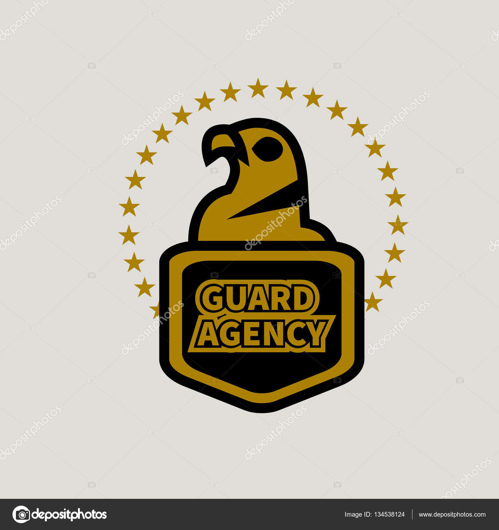 Logo Of Security Agency Stock Vector Tomozina1yandexru
