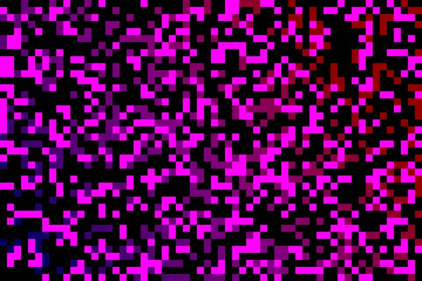 Pixel ματζέντα και μαύρου φόντου — Διανυσματικό Αρχείο