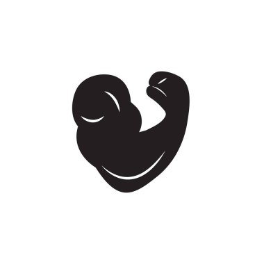 Vektör vücut geliştirmeci pazı