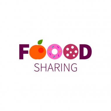 Vektör logo foodsharing