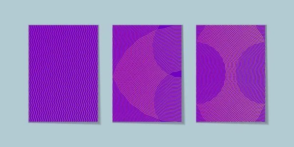 Abstrakte geometrische Linienmuster — Stockvektor