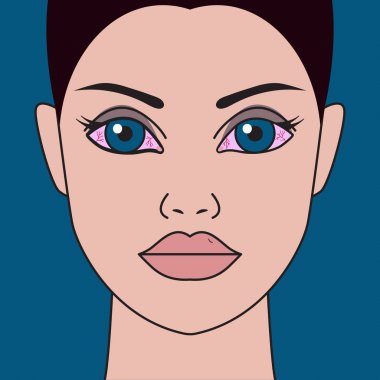 Kırmızı, Kuru Gözler