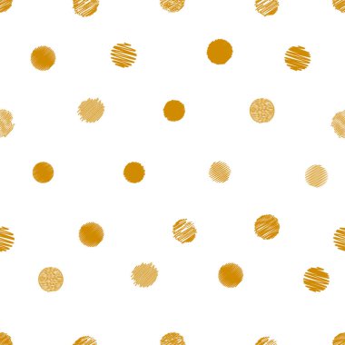 Polka dot, seamless modeli