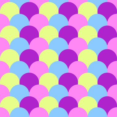 Denizkızı pembe pürüzsüz desen