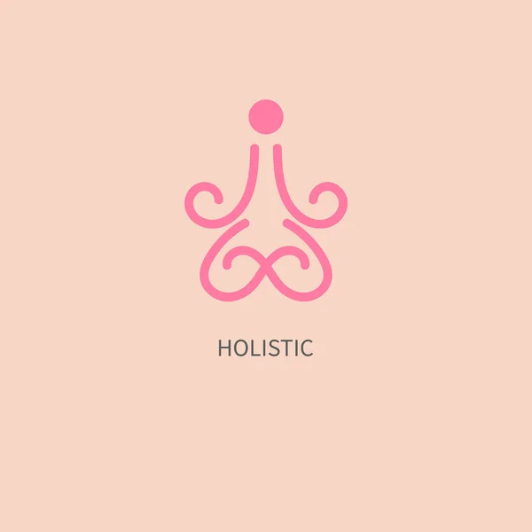 Signe vectoriel holistique — Image vectorielle