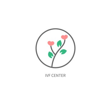 ivf logosu, vektör işareti