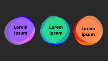 vektör şeffaf lekeler