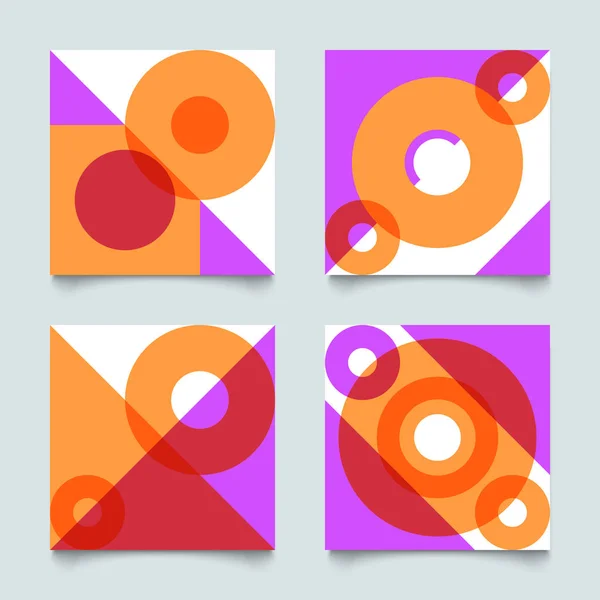 Patrones geométricos abstractos — Archivo Imágenes Vectoriales