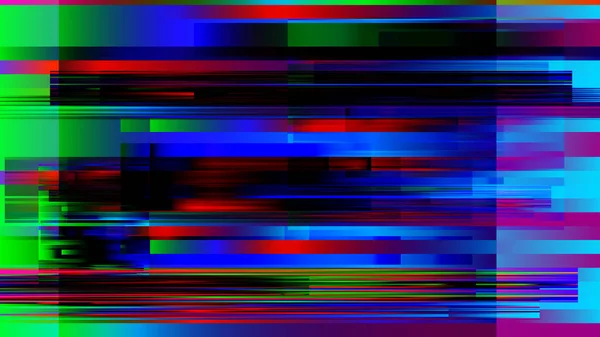 Textura glitch azul — Vector de stock