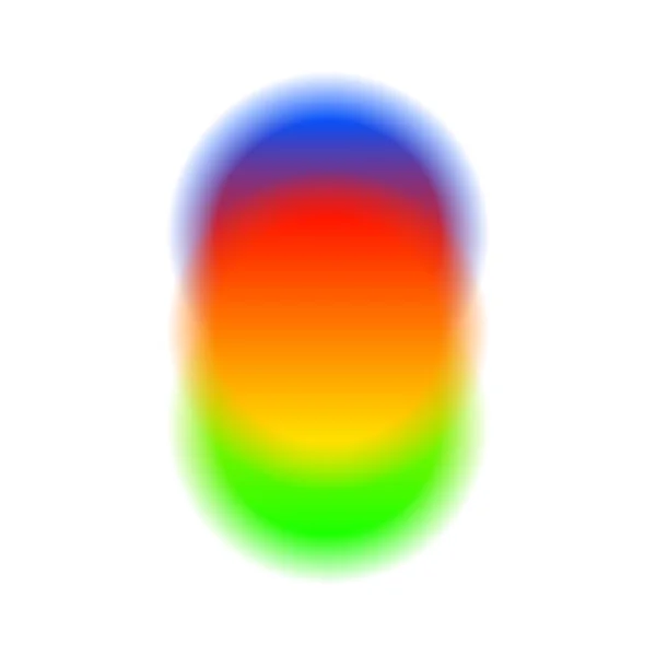 Trendy Spot Blur Great Design Any Purposes Жидкий Цветовой Элемент — стоковый вектор