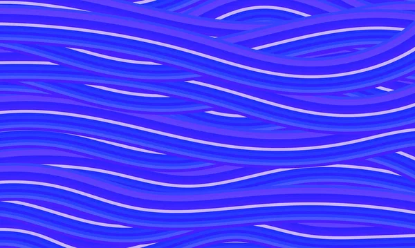 Fondo marino con olas — Vector de stock