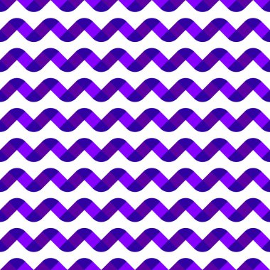 Geometrik soyut dalga arkaplanı, tekstil ve kumaş için kusursuz deniz mavisi deseni. Basit dalga baskısı