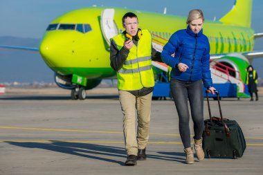 bir Havaalanı'nda suç gözaltı
