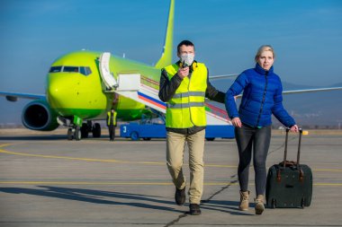 bir Havaalanı'nda suç gözaltı