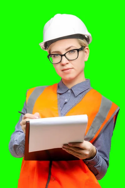 Female worker portrait — Stock Photo, Image