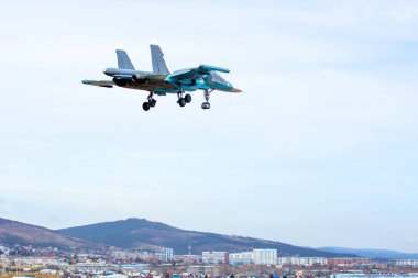 Havadaki askeri jet