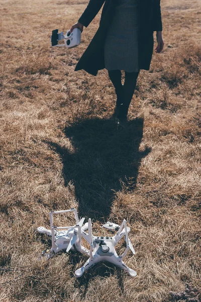 Accidente con un dron — Foto de Stock