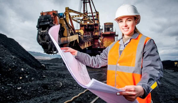 Kolen mijnbouw werknemer — Stockfoto