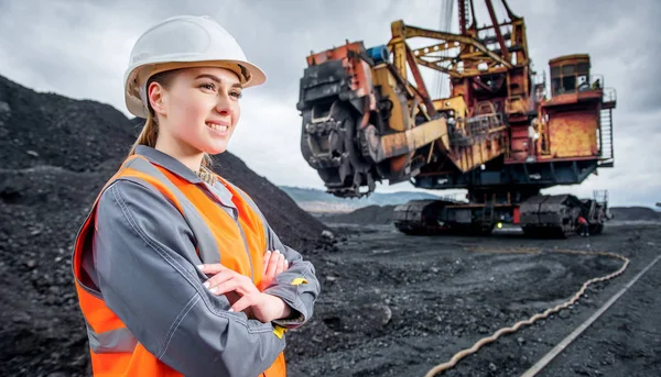 Kolen mijnbouw werknemer — Stockfoto