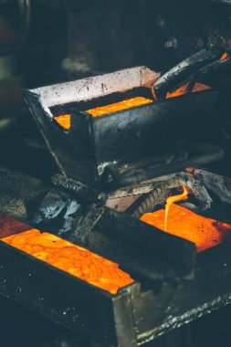 Altın bir değirmen, erime