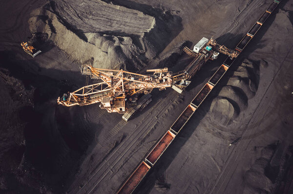 Coal mining from above