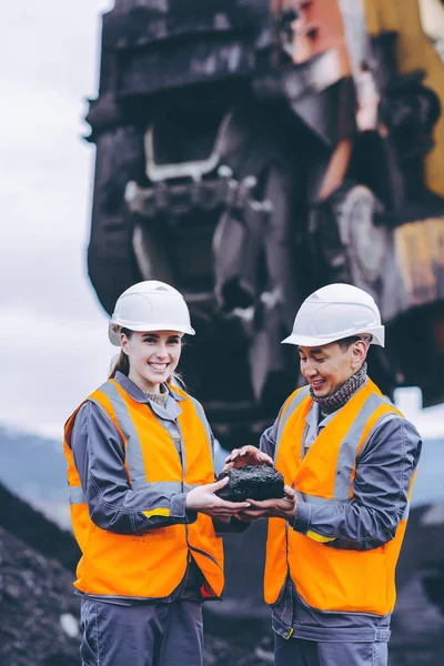 Kolen mijnbouw werknemers — Stockfoto