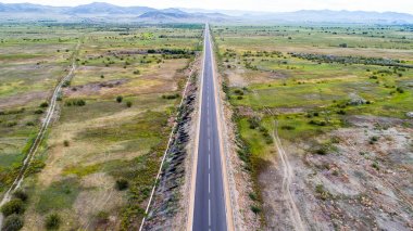 Yukarıdan düz yol