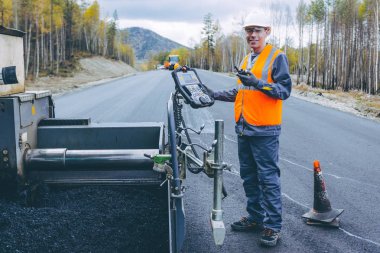 ashalting nachine operatörü