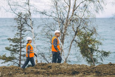 çalışan inşaat yapı