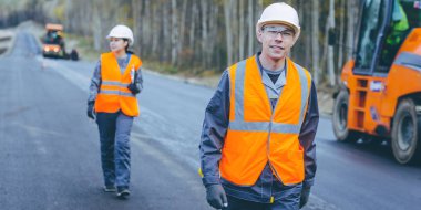 çalışan inşaat yapı