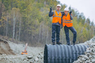 çalışan inşaat yapı