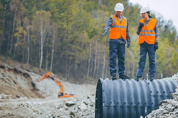 çalışan inşaat yapı