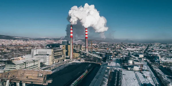 Електростанції завод — стокове фото