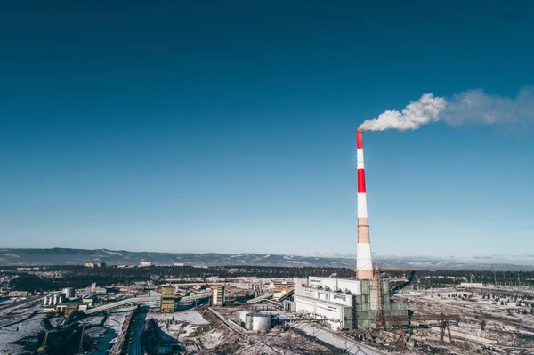 Zakład elektrowni — Zdjęcie stockowe