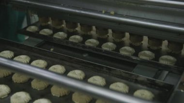 Kurabiye yapımı sanayi hamur fabrikası taşıyıcısı