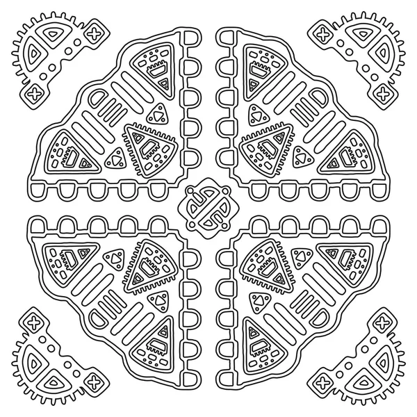 Tribal ethnic ornament — Stock Vector