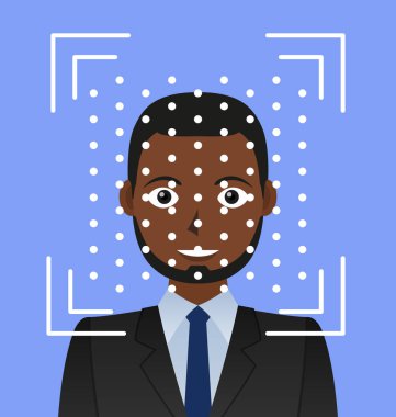 Biometrical kimliği. Yüz tanıma.